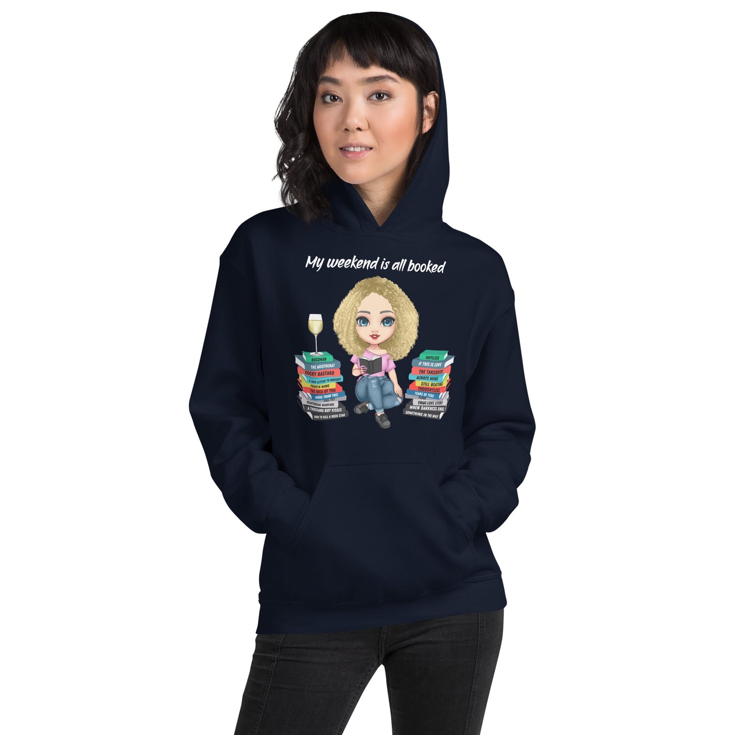 Personalized Hoodie My Weekend is All Booked +++ - Kindle Crack