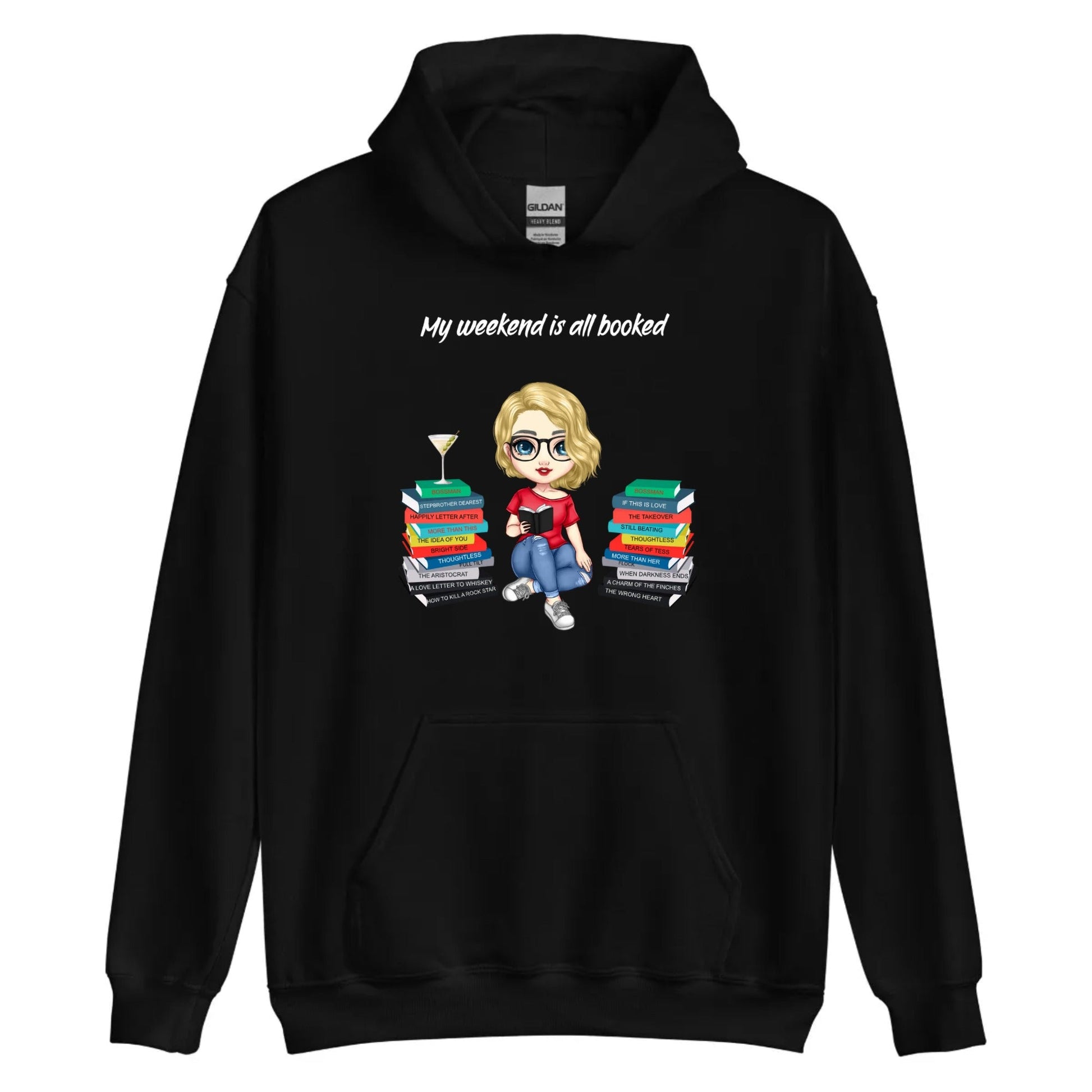 Personalized Hoodie My Weekend is All Booked +++ - Kindle Crack