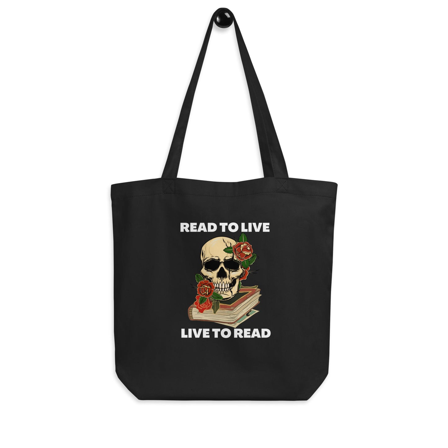 Read to Live Tote Bag - Kindle Crack