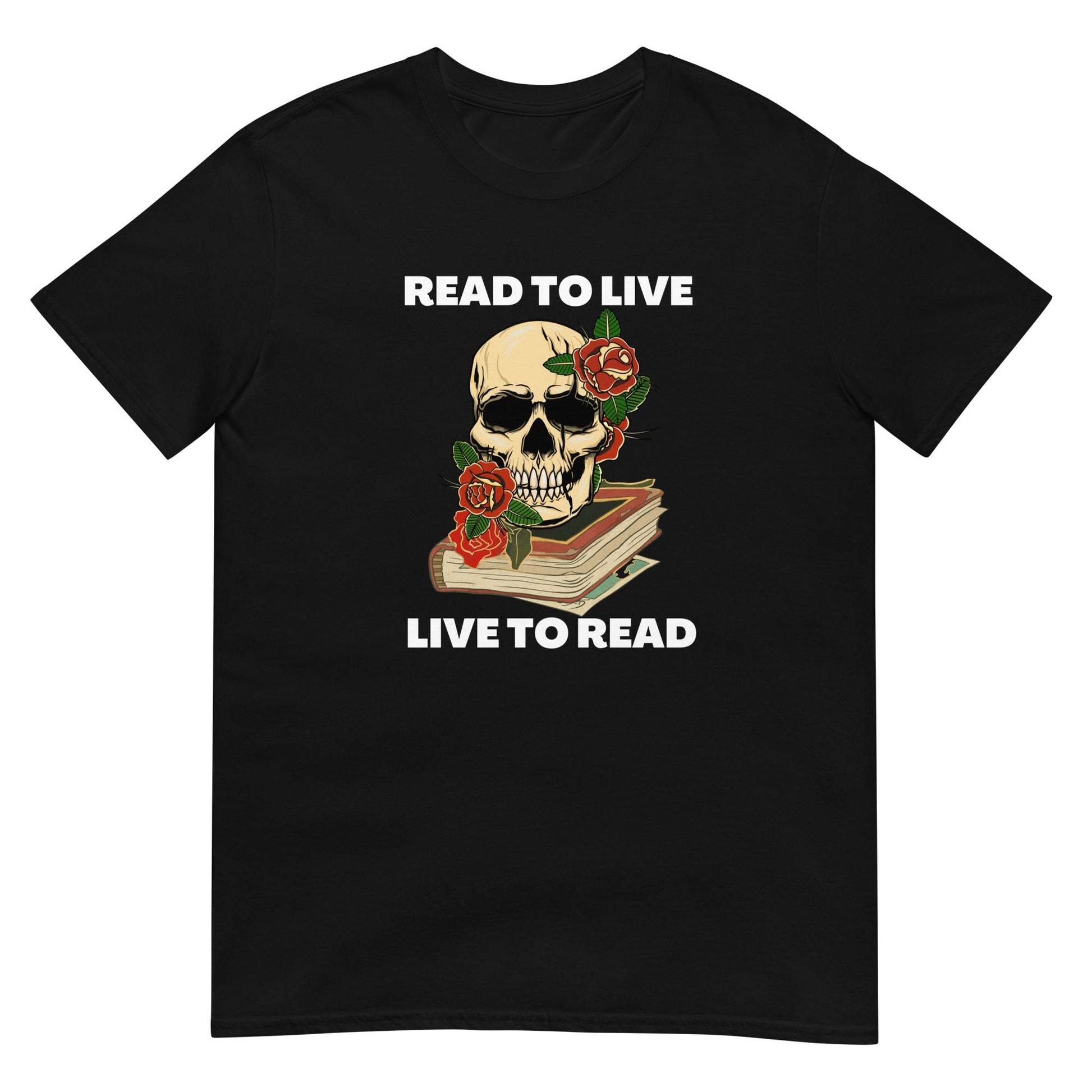 Read to Live Unisex T-Shirt - Kindle Crack