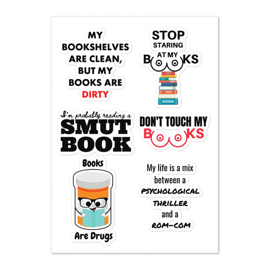 Spicy Book Stickers #1 - Kindle Crack