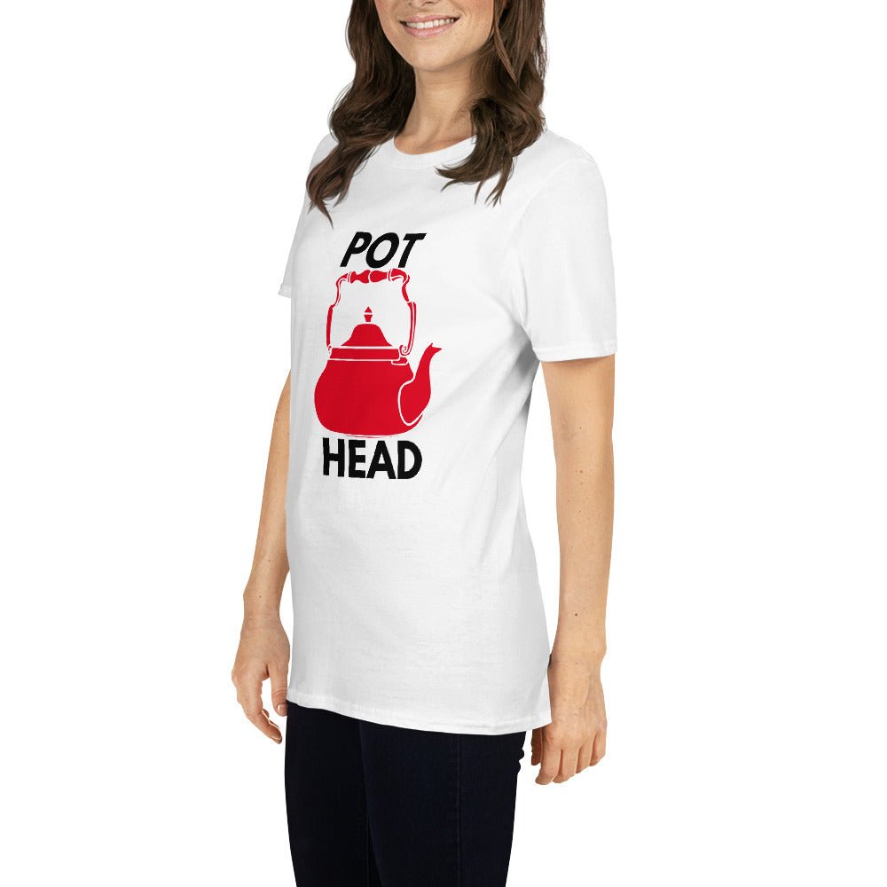 Tea Pot Head Unisex T-Shirt - Kindle Crack