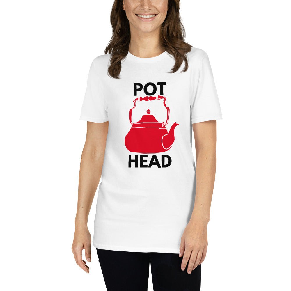 Tea Pot Head Unisex T-Shirt - Kindle Crack