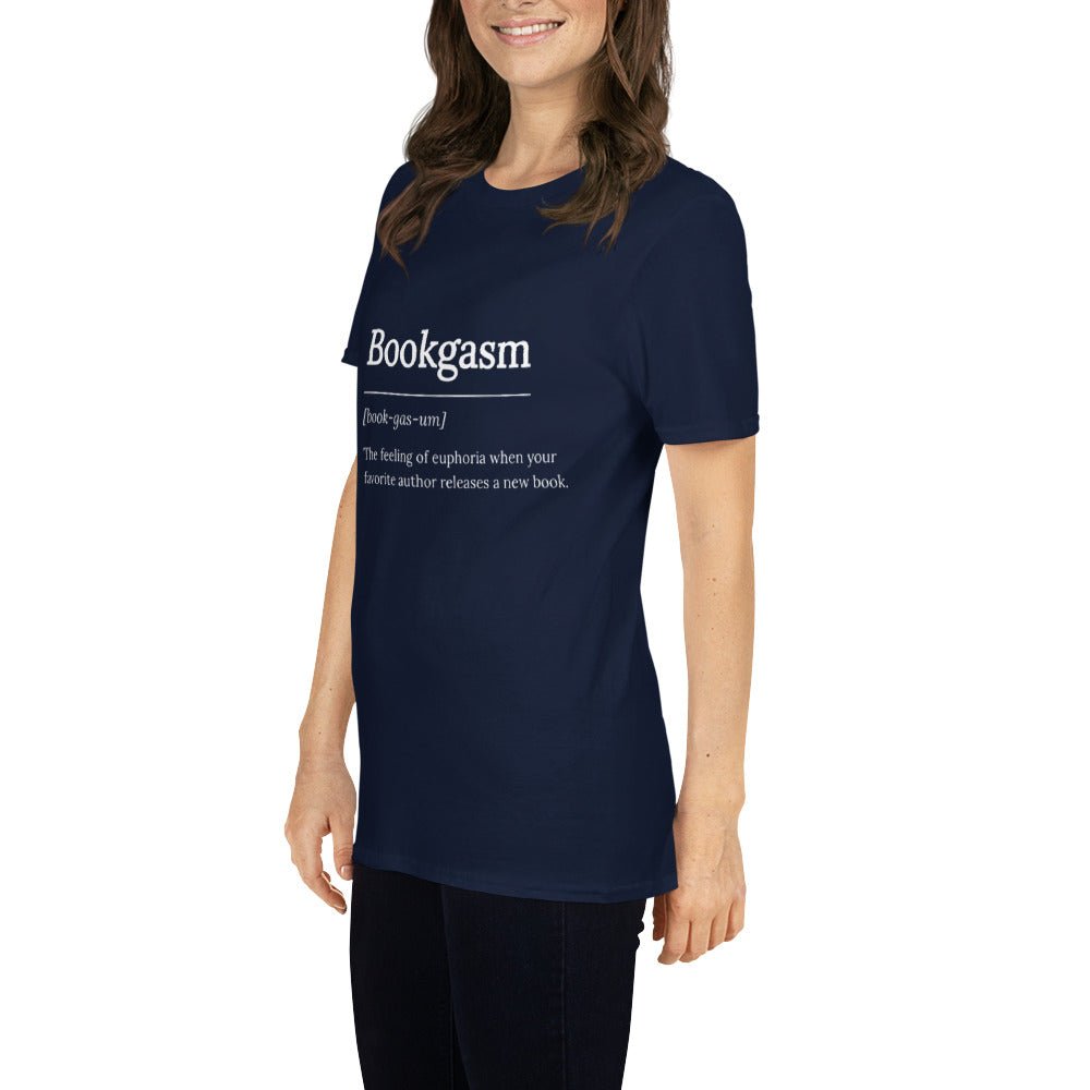 The Bookgasm T-Shirt - Kindle Crack