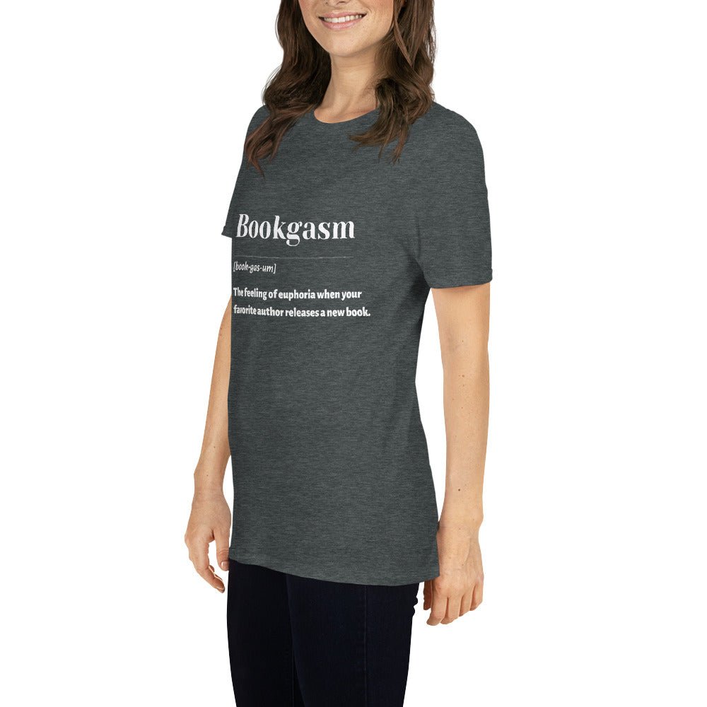 The Bookgasm T-Shirt - Kindle Crack