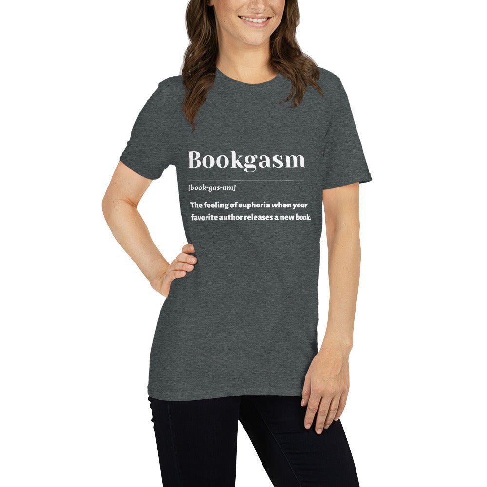 The Bookgasm T-Shirt - Kindle Crack