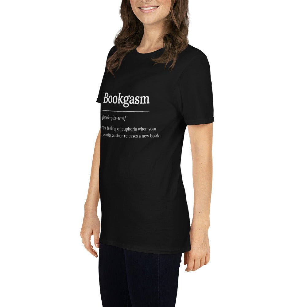 The Bookgasm T-Shirt - Kindle Crack