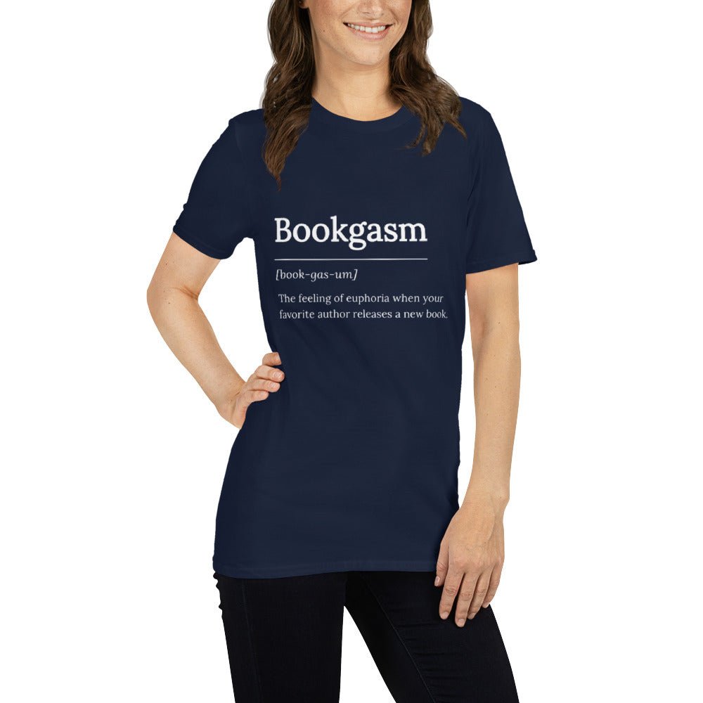 The Bookgasm T-Shirt - Kindle Crack